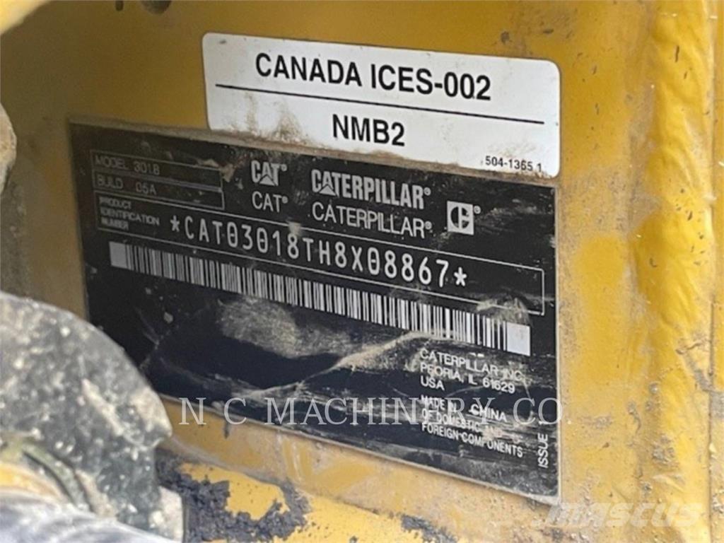 CAT 301.8 CRCB Gravemaskiner på larvebånd