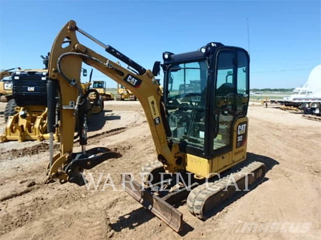 CAT 302 Gravemaskiner på larvebånd