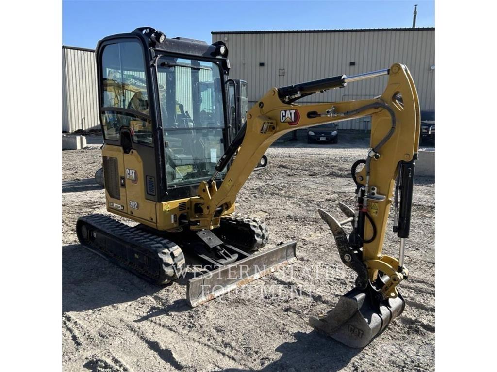 CAT 302 Gravemaskiner på larvebånd