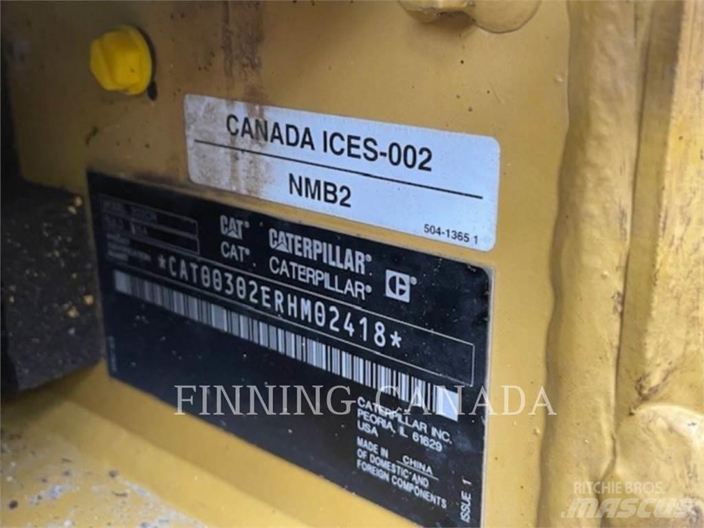 CAT 302-05 Gravemaskiner på larvebånd