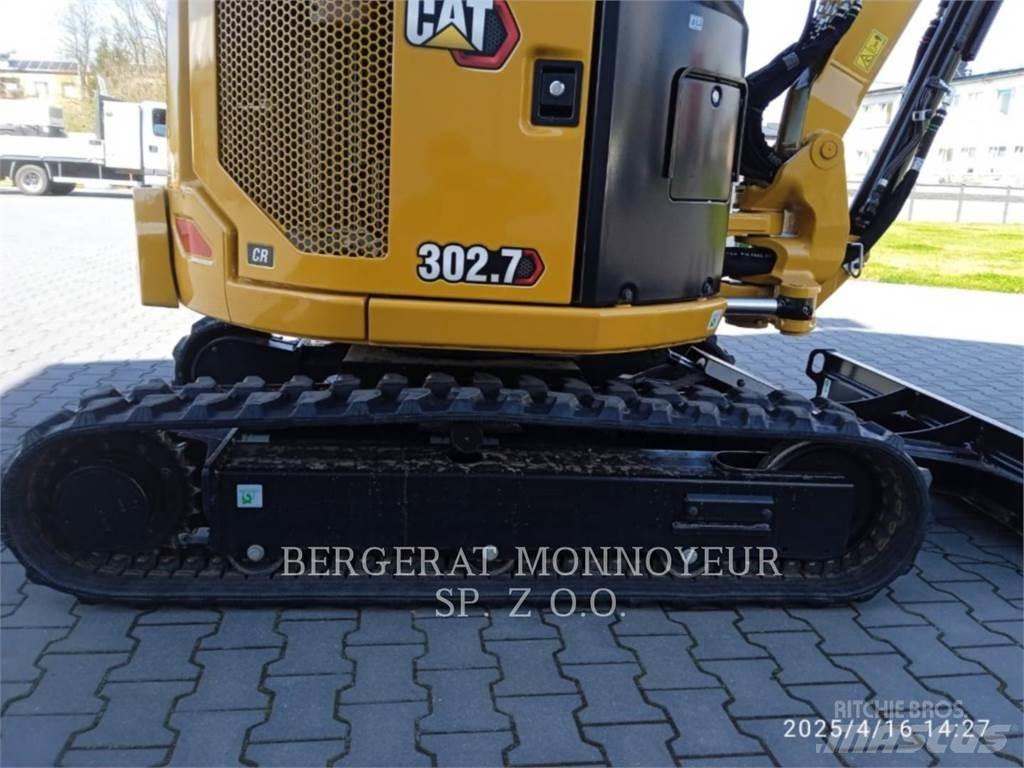 CAT 302.7 Gravemaskiner på larvebånd