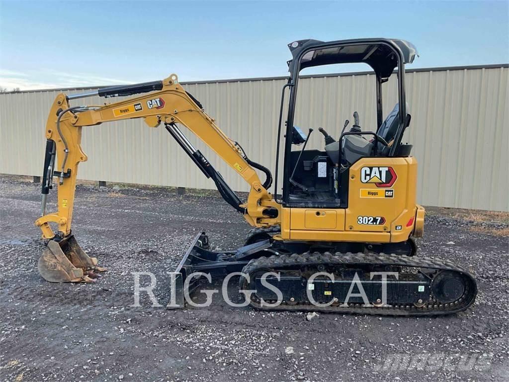 CAT 302.7 Gravemaskiner på larvebånd