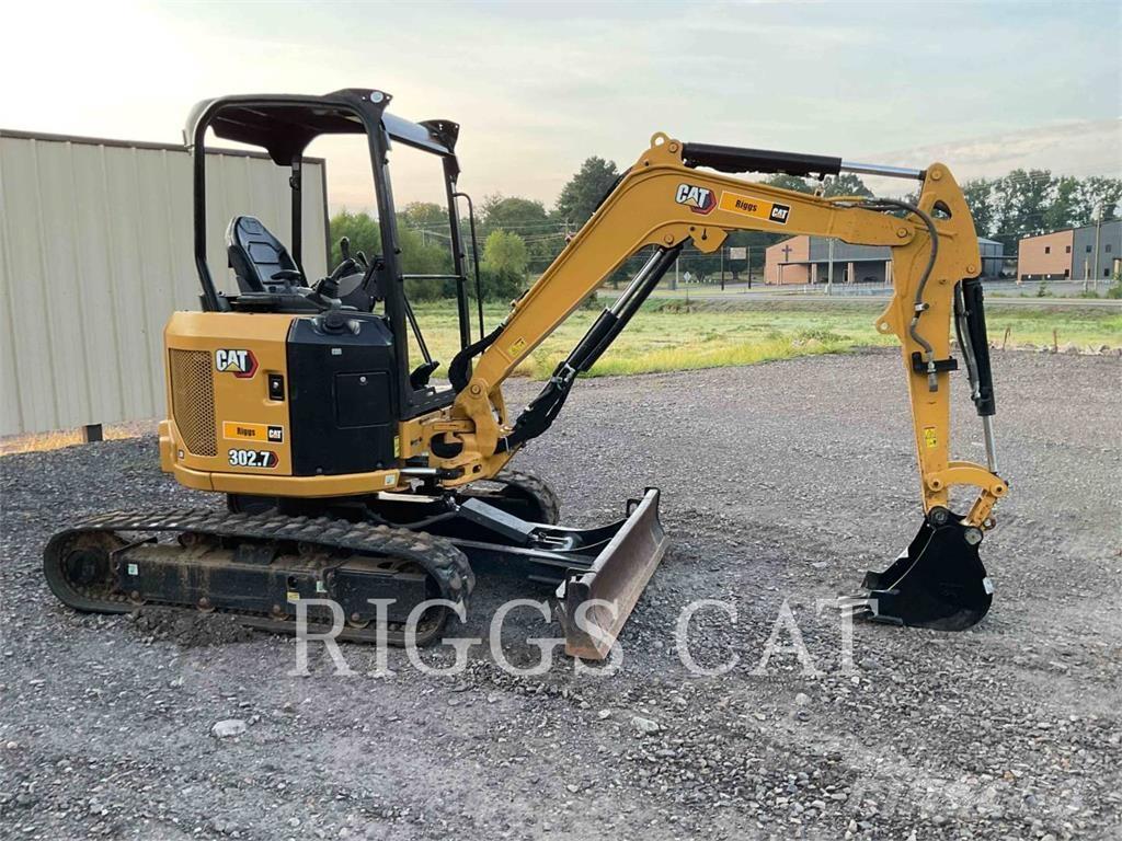 CAT 302.7 Gravemaskiner på larvebånd