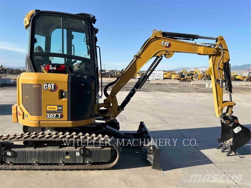 CAT 302.7 C3 Gravemaskiner på larvebånd