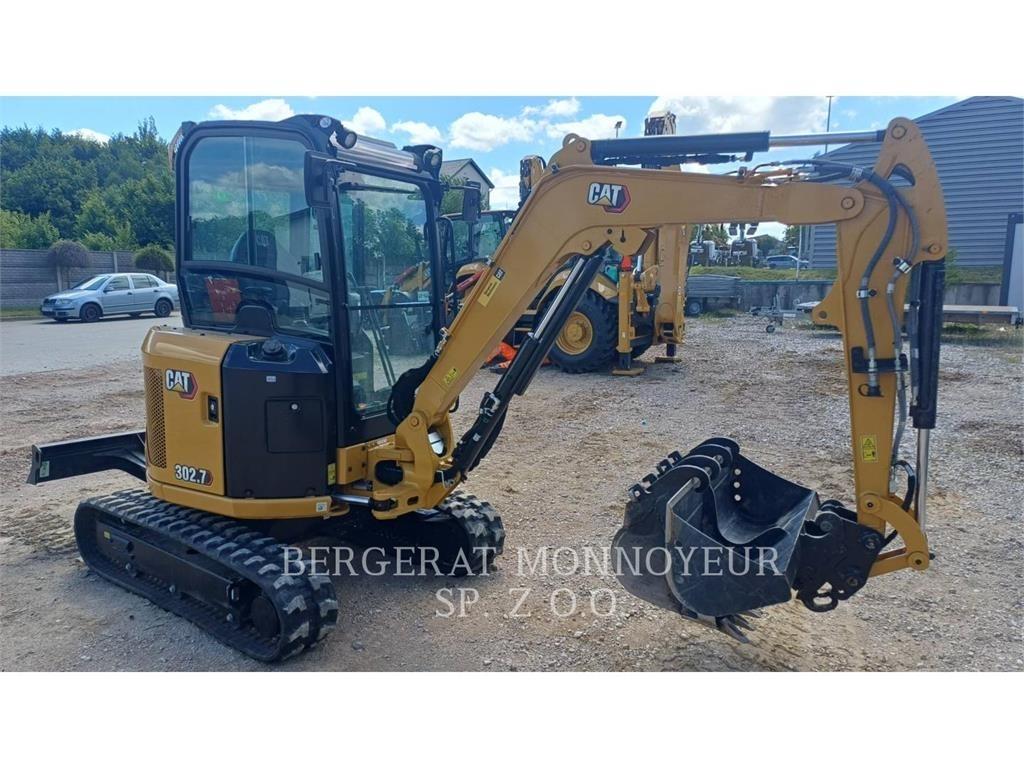 CAT 302.7CR Gravemaskiner på larvebånd