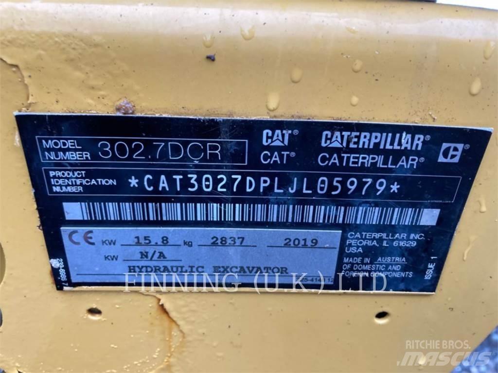 CAT 302.7D CAB Gravemaskiner på larvebånd