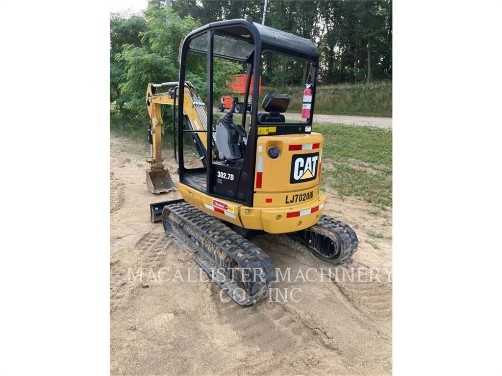 CAT 302.7DCR Gravemaskiner på larvebånd