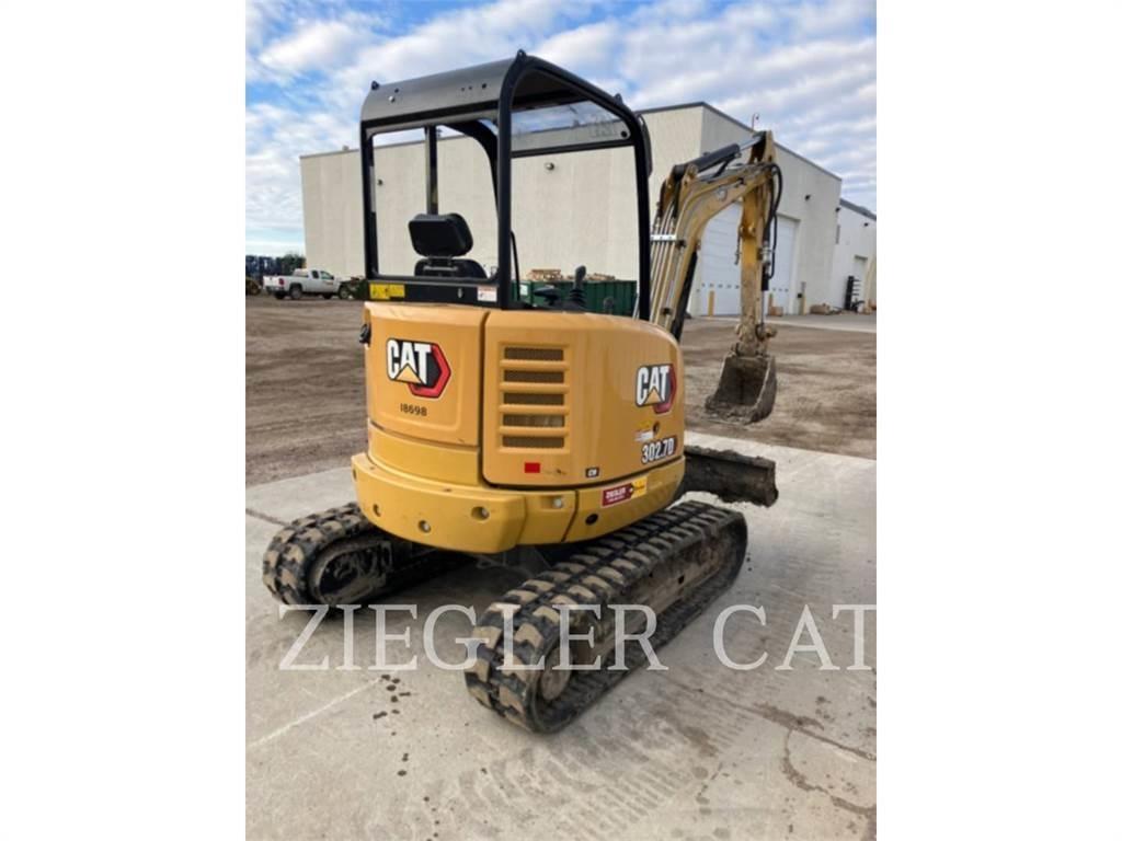 CAT 302.7DCR Gravemaskiner på larvebånd