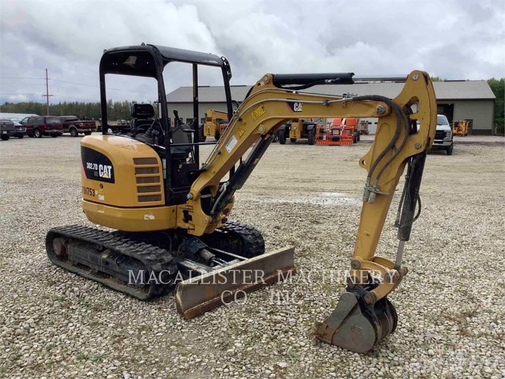 CAT 302.7DCR Gravemaskiner på larvebånd