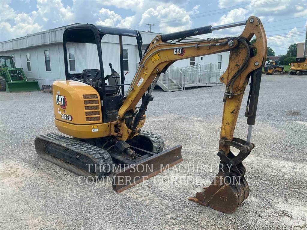CAT 302.7DCR Gravemaskiner på larvebånd