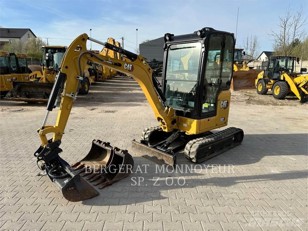 CAT 302CR Gravemaskiner på larvebånd