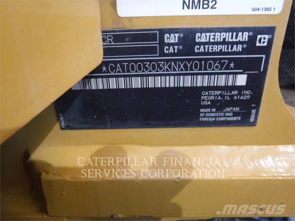 CAT 303-07CR Gravemaskiner på larvebånd