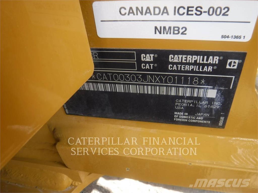 CAT 303-07CR Gravemaskiner på larvebånd