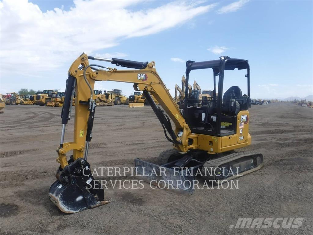 CAT 303-07CR Gravemaskiner på larvebånd