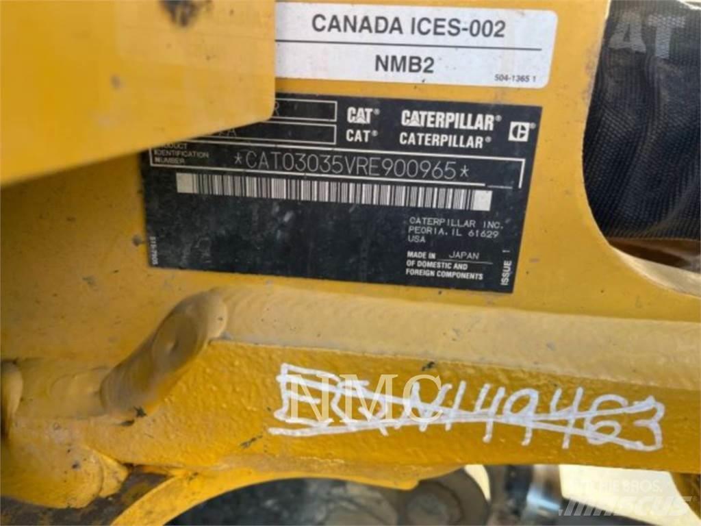 CAT 303.5 Gravemaskiner på larvebånd
