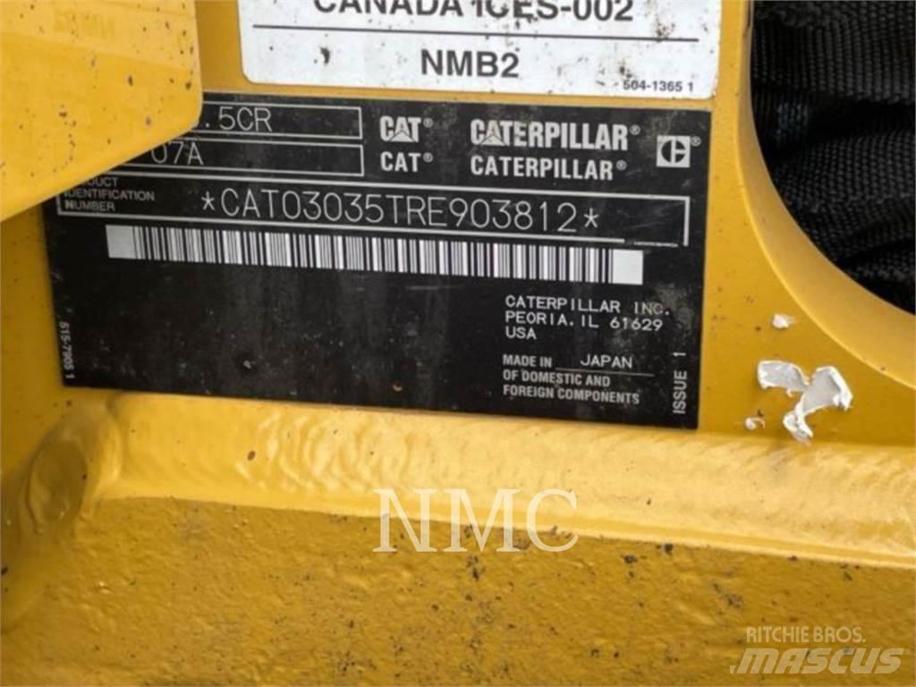 CAT 303.5-07CR Gravemaskiner på larvebånd