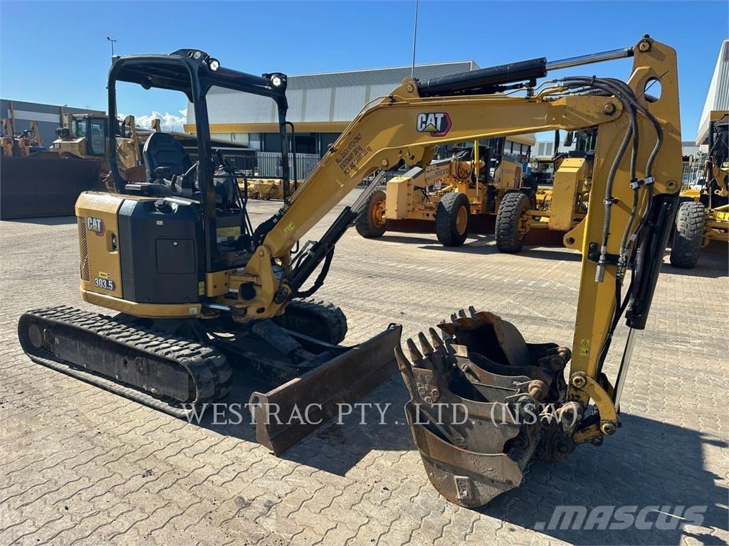 CAT 303.5-07CR Gravemaskiner på larvebånd