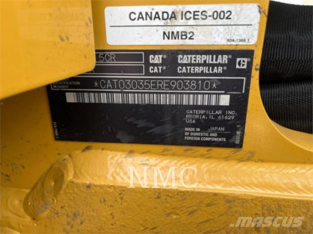 CAT 303.5-07CR Gravemaskiner på larvebånd