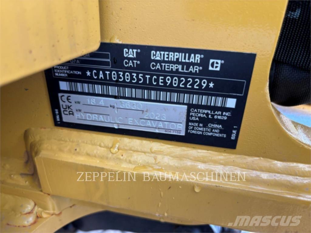 CAT 303.5CR-07 Gravemaskiner på larvebånd