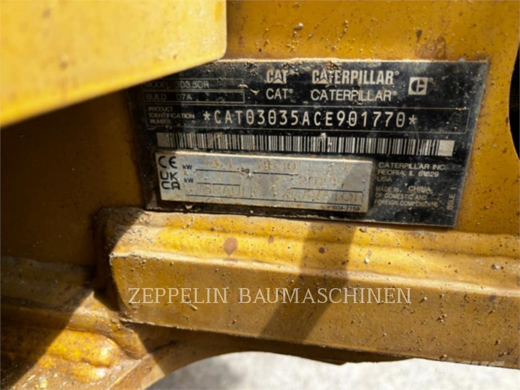CAT 303.5CR-07 Gravemaskiner på larvebånd