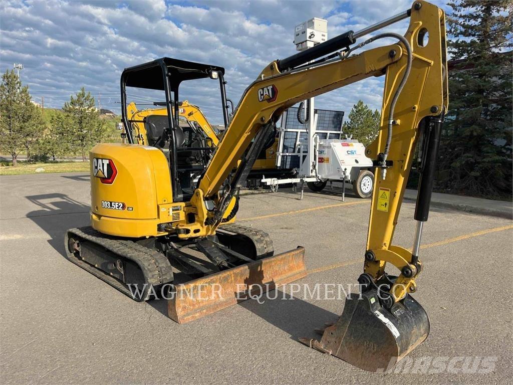 CAT 303.5E2 Gravemaskiner på larvebånd