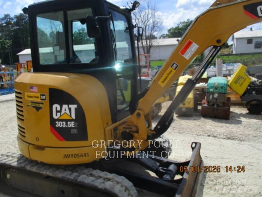 CAT 303.5E2CR Gravemaskiner på larvebånd