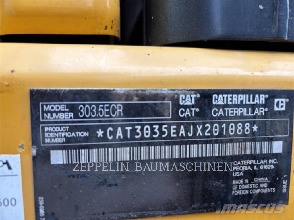 CAT 303.5ECR Gravemaskiner på larvebånd