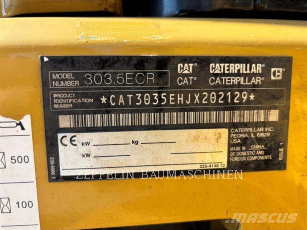 CAT 303.5ECR Gravemaskiner på larvebånd