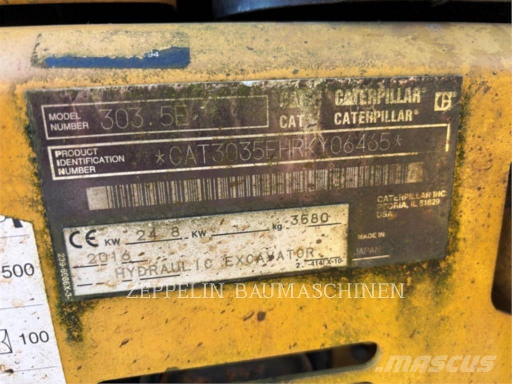 CAT 303.5ECR Gravemaskiner på larvebånd