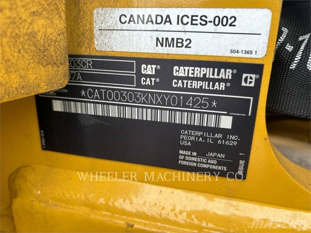 CAT 303 C3 Gravemaskiner på larvebånd