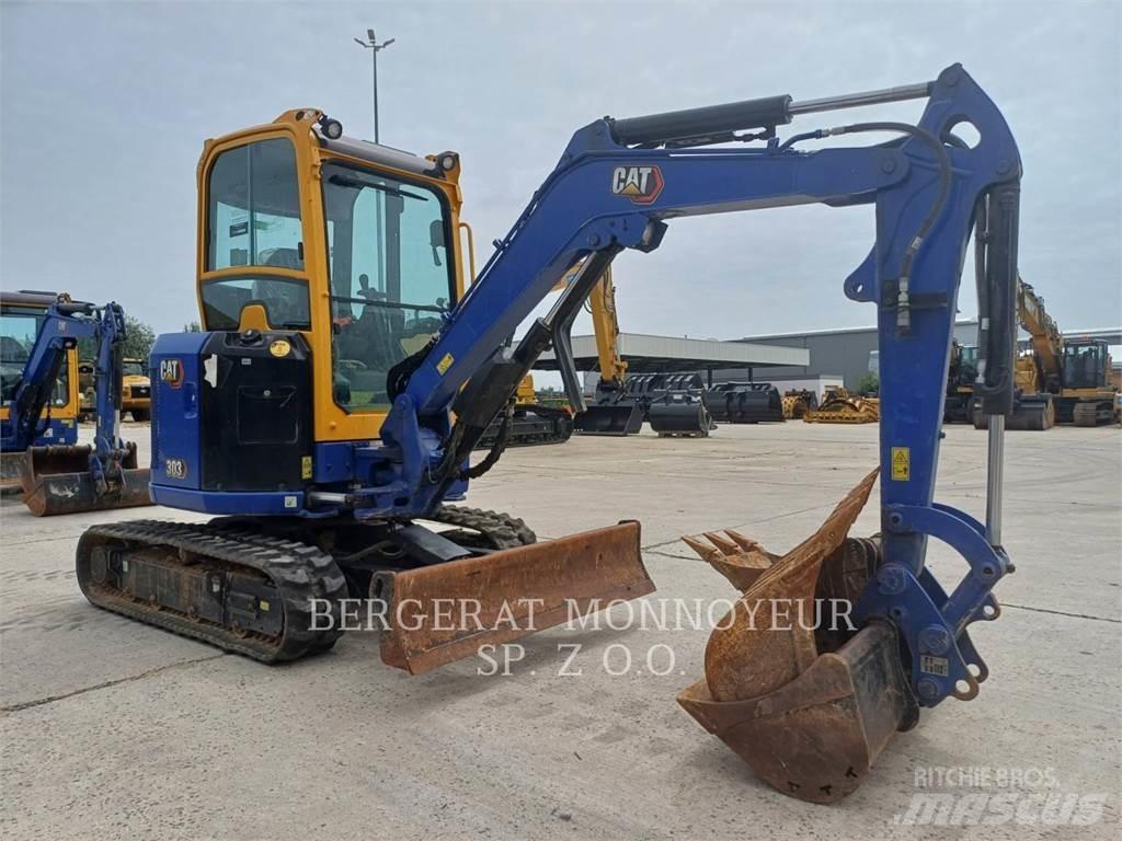 CAT 303 CR Gravemaskiner på larvebånd