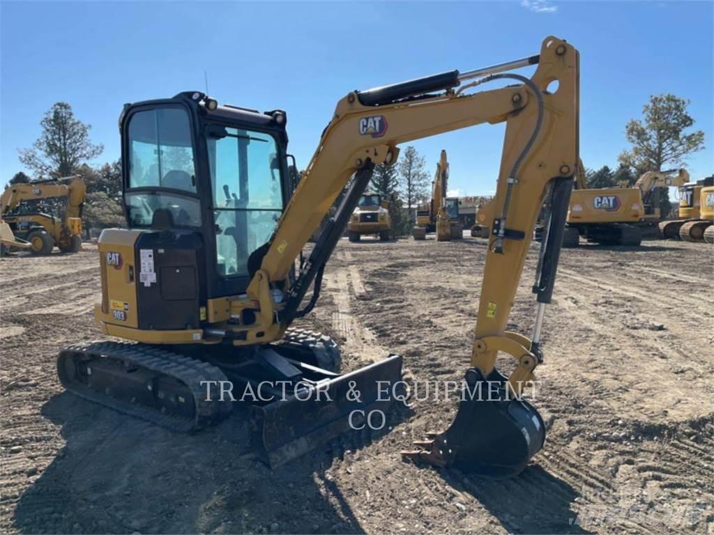 CAT 303 CRCB Gravemaskiner på larvebånd