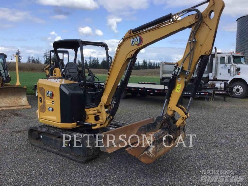 CAT 304 Gravemaskiner på larvebånd