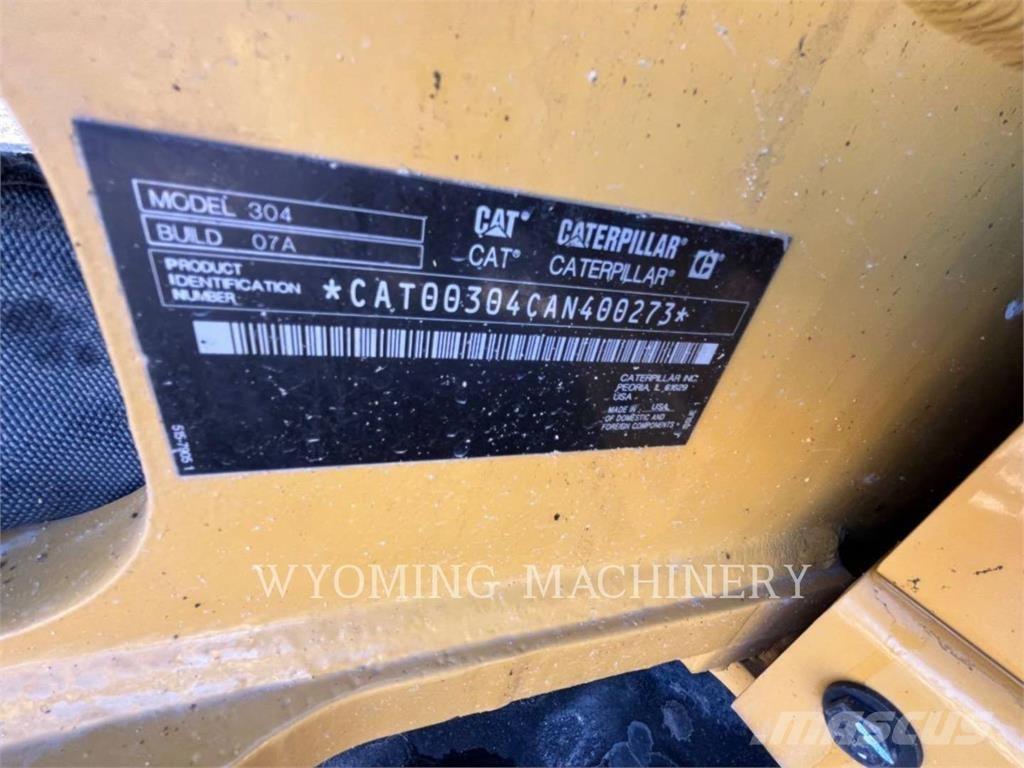 CAT 304 Gravemaskiner på larvebånd