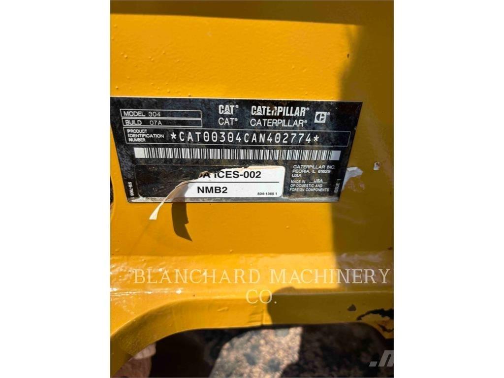 CAT 304 Gravemaskiner på larvebånd