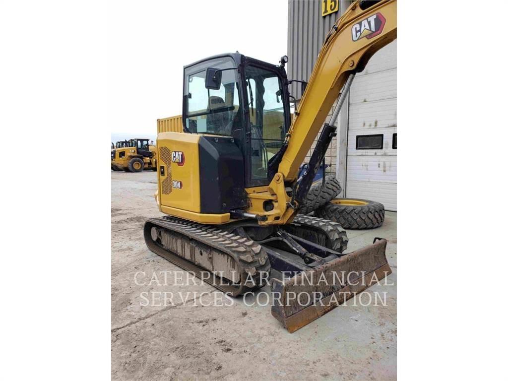 CAT 304 07A Gravemaskiner på larvebånd