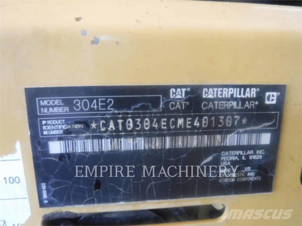 CAT 304E2 Gravemaskiner på larvebånd