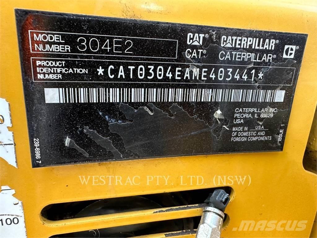 CAT 304E2CR Gravemaskiner på larvebånd