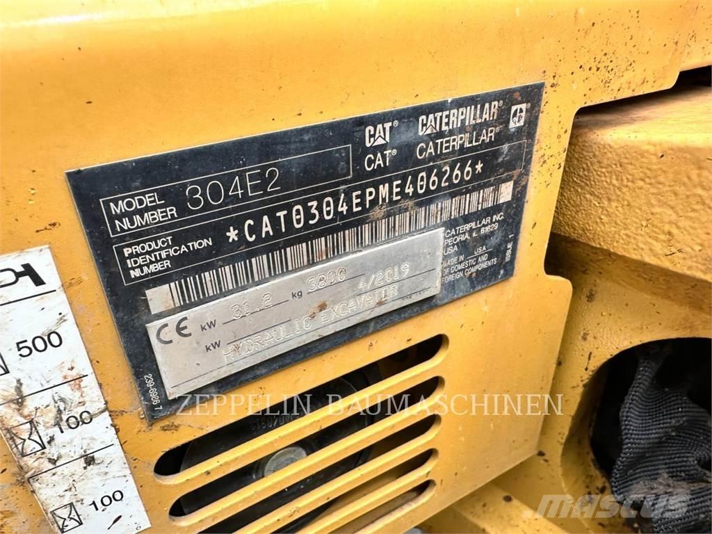 CAT 304ECR Gravemaskiner på larvebånd
