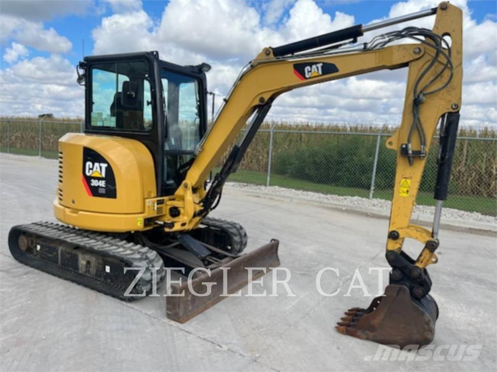CAT 304ECR Gravemaskiner på larvebånd