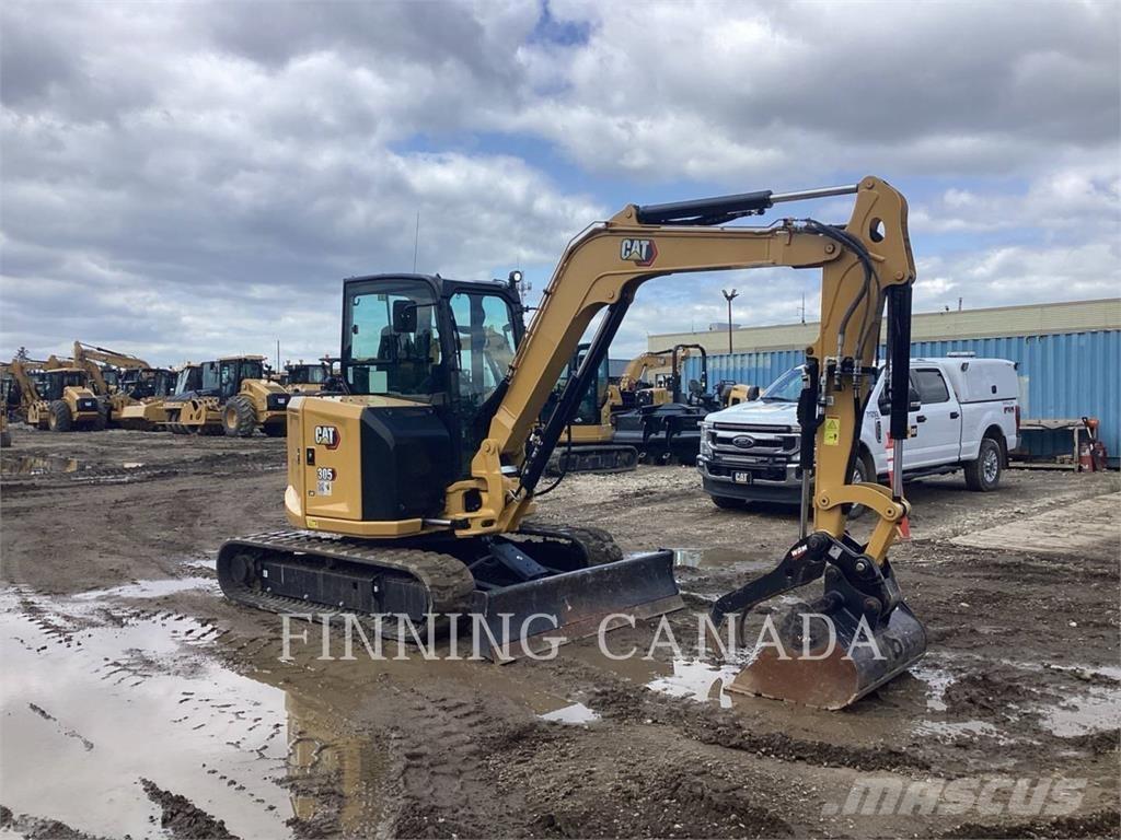 CAT 305-07 Gravemaskiner på larvebånd