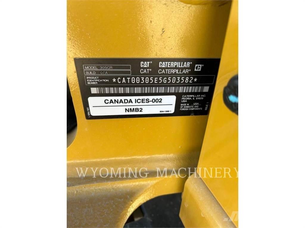 CAT 305-07CR Gravemaskiner på larvebånd