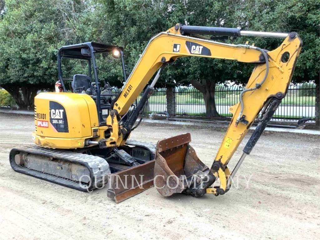 CAT 305.5E2 Gravemaskiner på larvebånd