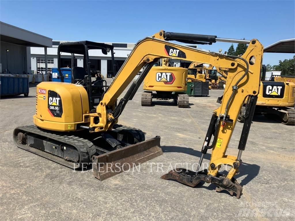 CAT 305.5E2 Gravemaskiner på larvebånd