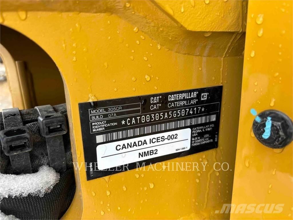 CAT 305 C3 THQ Gravemaskiner på larvebånd
