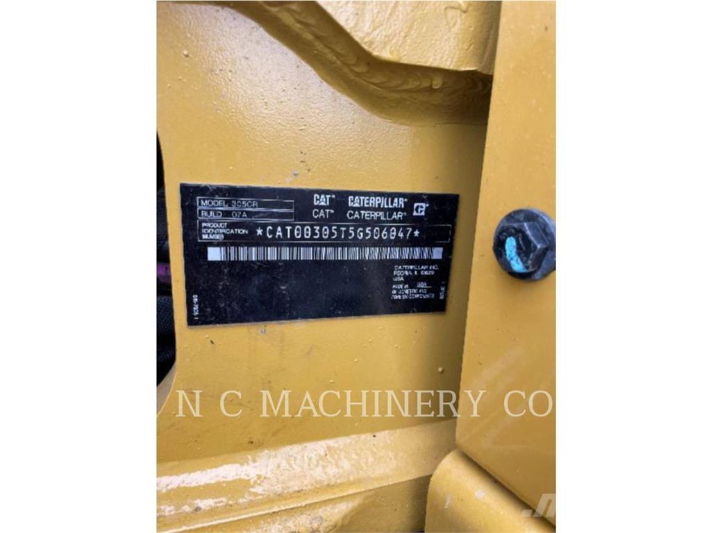 CAT 305 CRCB Gravemaskiner på larvebånd