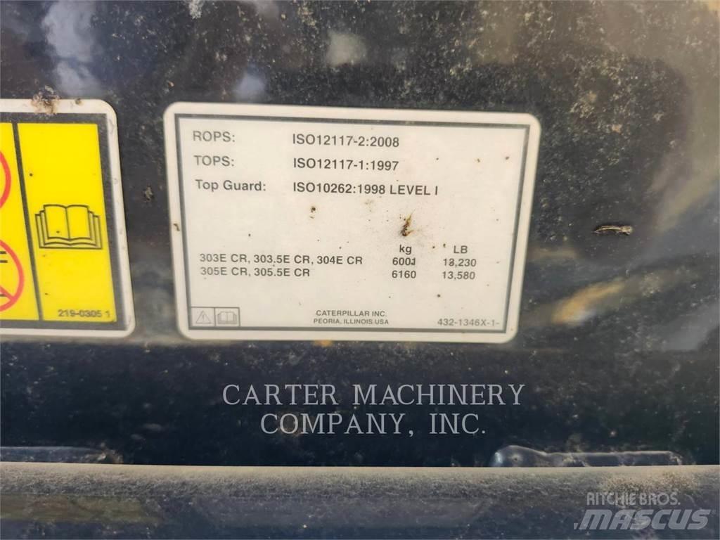 CAT 305 E CR Minigravemaskiner