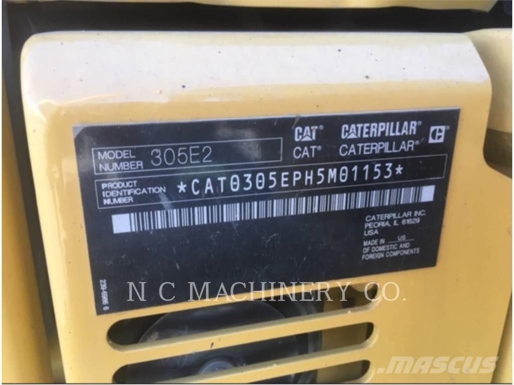 CAT 305E2 CRCB Gravemaskiner på larvebånd