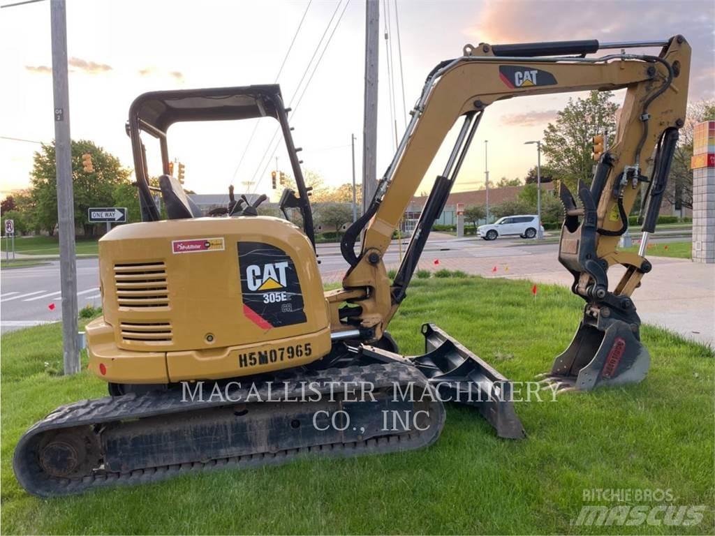 CAT 305E2CR Gravemaskiner på larvebånd