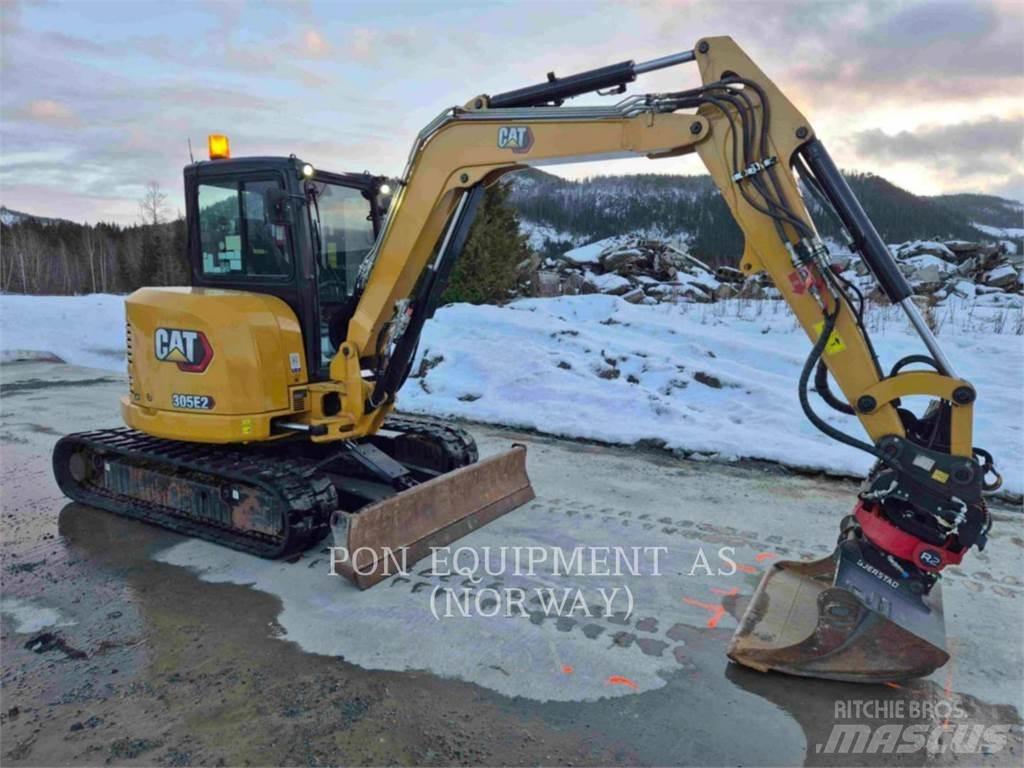 CAT 305E2CR Gravemaskiner på larvebånd